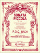 SONATA PICCOLA PICCOLO/PIANO cover